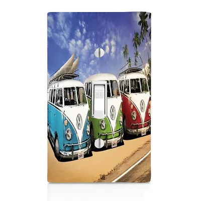 VW Bus Switch Cover Home Décor Night Light Cabinet Knob • $7