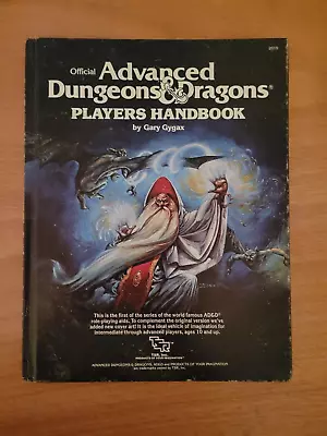 TSR Advanced Dungeons & Dragons Players Handbook • $20