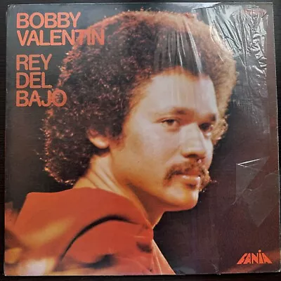 Bobby Valentin ‎– Rey Del Bajo 🎵HAY CRÁNEO🎵CUANDO TE VEA🎵HARD GUAGUANCO NM LP • $150
