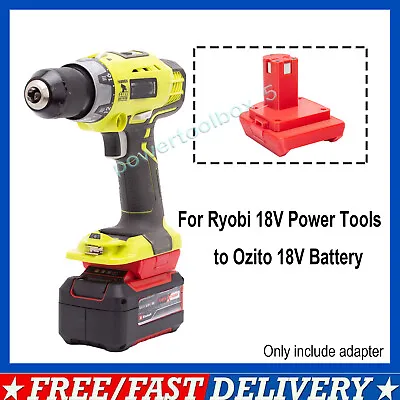 Battery Adapter Converter For RYOBI 18V Power Tools To OZITO 18V Li-ion Battery • $30.59