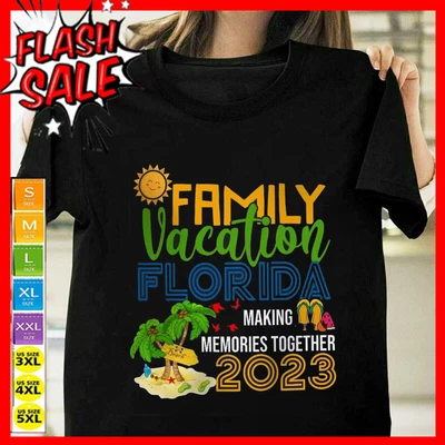 $5.90 • Buy Family Vacation Florida 2023 Funny Making Memories Beach Vacation Family T-Shirt