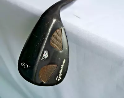 TaylorMade RAC 60 Degree Wedge 6 Degree Bounce Wedge Flex Steel Shaft 35” RH • $39.95