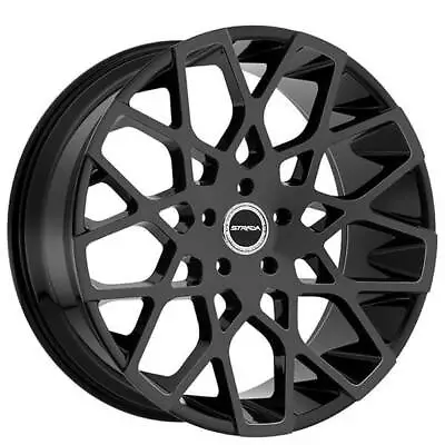4ea 22  Strada Wheels Buca Gloss Black Rims(S41) • $1116