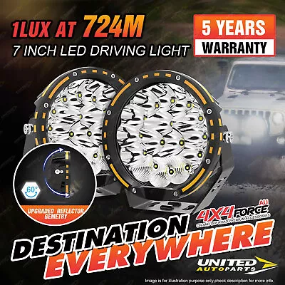 7 Inch LED Cree Driving Spot Lights Round Offroad SUV 4x4 Truck Headlights • $150