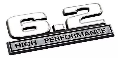 2010-2014 Ford F-150 Raptor White & Chrome 6.2 High Performance 5  Fender Emblem • $12.13
