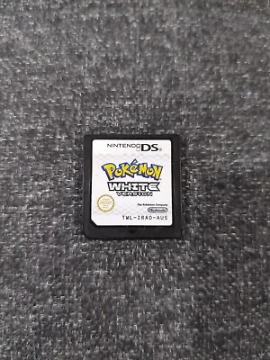 Genuine Pokemon White Nintendo DS Game Cart - AUS PAL - Free Postage • $77