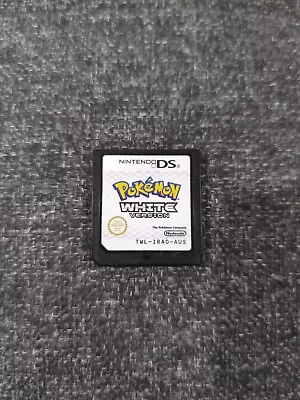 Genuine Pokemon White Nintendo DS Game Cart - AUS PAL - Free Postage • $77