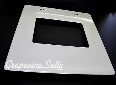 $99 • Buy Vintage Stove Parts Vintage Tappan Deluxe Used White Porcelain Enamel Door Panel