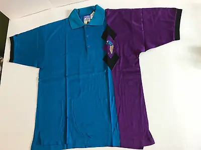Vintage Ellesse Golf Polo Shirt  Single Stitch Size 7  XL  Label Men Golf Club • $50
