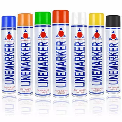 £129.99 • Buy Line Marker Aerosol Spray Paint 750ml Sports Field Car Park Road Warehouse