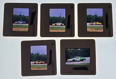 35mm Nascar Slide's - Set Of 5 - Geoff Bodine Schraderbierschwale + More #ez47 • $12.99