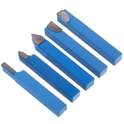 5 Pcs Turning Tool Carbide Drill Bit Metal Lathe Tools Kit Boring Useful • £13.35