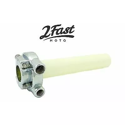 Push/Pull Chrome Throttle Assembly 7/8  Bar For Honda   44-97772 / 53141-300-010 • $22.29