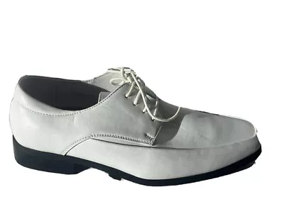 GoodFellas Size 8 Men Shoes White Leather Lining Tied #STB2 • $24