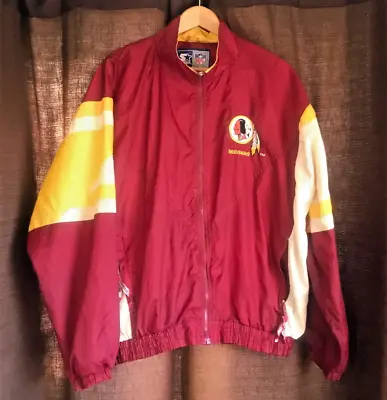 Washington Redskins VTG Starter Jacket Full Zip XL Lightweight Windbreaker • $27.99