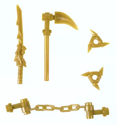 LEGO Ninjago Golden Weapons Pack Dragon Sword Lloyd Spinjitzu  • $13.99