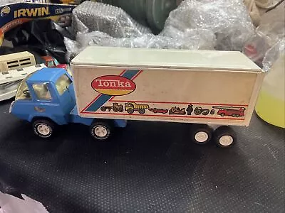 Vintage 1970's Tonka Toy. Truck And Artic Trailer. 16  Long Pressed Steel  (775) • £10