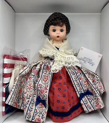 Splendid Madame Alexander 8” Doll Betsy Ross 35705 NIOB W/Tag & Reg Cards • $42.51