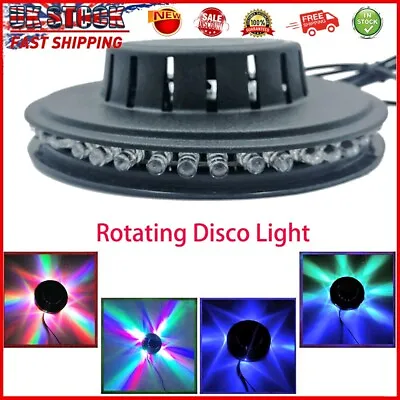 £8.59 • Buy 5W USB RGB Sound Activated Rotating Disco Light LED Ball Party Stage Strobe Lamp