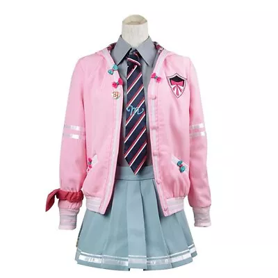 JK Pink Hatsune Miku Cosplay Vocaloid Full Halloween Costume Outfit • $79.99