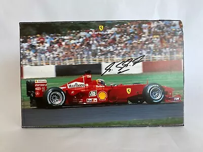 Michael Schumacher Ferrari Hand Sign 8X10 Photo Mounted  • $199.95