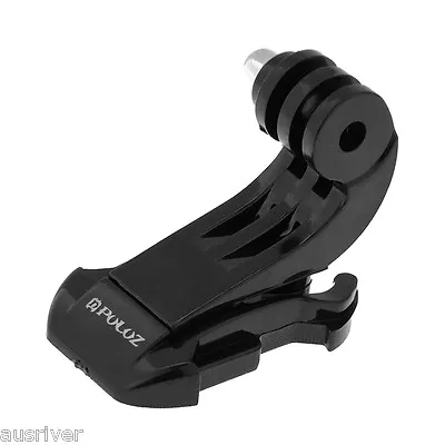 $13.99 • Buy Black Vertical Surface J-Hook Buckle Mount Adapter For GoPro HERO9/8/7/6 Session