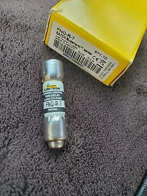 10 New In Box Eaton Bussmann FNQ-R-7 Class CC 7 Amp 600 Volt Limitron Fuses • $40