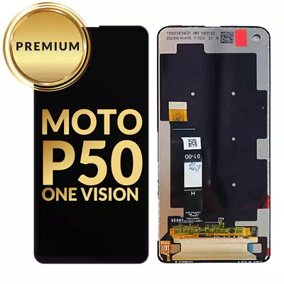 Motorola One Vision P50 XT1970 LCD Assembly BLACK • $57.99