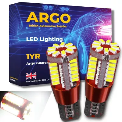 £4.94 • Buy Fits Ford Mondeo MK3 Led 57 Smd White Xenon 00-07 ST 2.0 Bright Side Light Bulbs