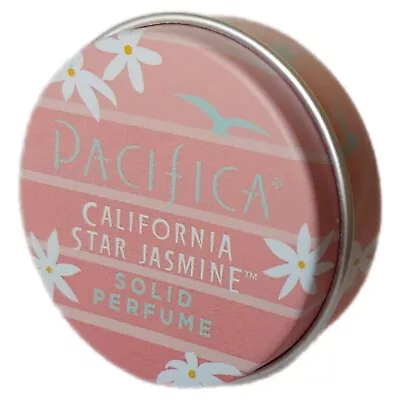 Pacifica California Star Jasmine Solid Perfume 0.33oz Round Tin Brand New No Box • $89.99