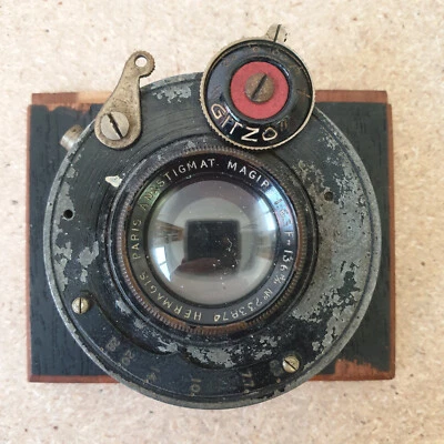 £1.99 • Buy GITZO Anastigmat Hermagis Paris 136mm F6.3 Antique Lens