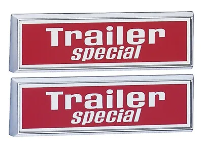 1973-79 F100 Fender Emblems Trailer Special LH-RH Pair F150 F250 F350 Ford New • $74.90