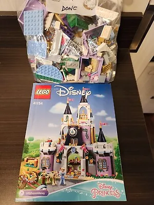 $53 • Buy LEGO Disney: Cinderella's Dream Castle (41154) - COMPLETE SET
