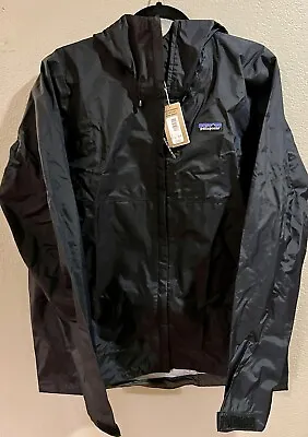 Patagonia Women's Torrentshell 3L Rain Jacket - Medium - Black - NEW • $139