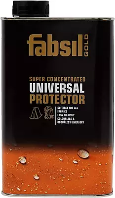 Grangers Waterproof Fabsil GOLD Silicone Concentrate Black 1 Lt UK • £18.73