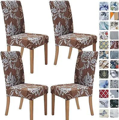 $5.61 • Buy Stretch Chair Cover Seat Covers Spandex Lycra Washable Banquet Wedding Party AU