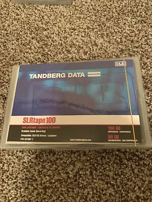 NEW Tandberg Data SLR100 SLR 100GB QIC Data Tape Cart 431891   41069 43189-1. • $20