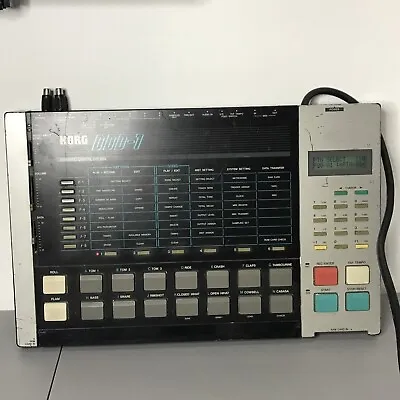 KORG DDD-1 Dynamic Digital Drums Vintage Drum Machine AC117V *NOT TESTED* • $160.29