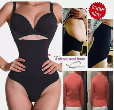 £9.99 • Buy WomenHigh Waist Tummy Control Knicker Hip Shaper Butt Lift Underwear  Uk