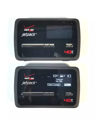 LOT OF 2) Verizon Jetpack  MiFi 4620L 4G LTE | WIFI Hotspot -AS IS • $15.91