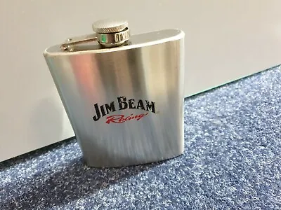 $19.95 • Buy  Jim Beam Racing  Flask 7 Oz  .man Cave
