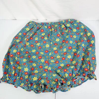 Vintage Bloomers Underwear Tap Pants Blue Floral Handmade Lingerie Homemade • $29.99