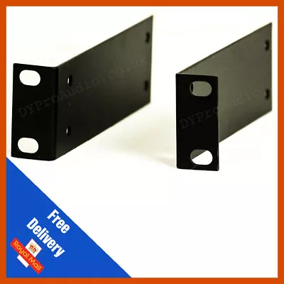 £7.89 • Buy 1u Rack Mounting Bracket | Steel | Rack Ears | Sold In Pairs 2 X 19inch Racking 