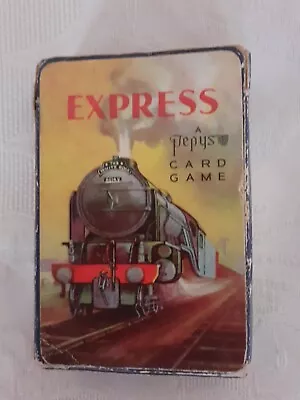 1955 'EXPRESS' Railway Card Game. Pepys. Castell Bros. England.  • £15