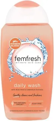 £2.99 • Buy Femfresh Everyday Care Daily Intimate Wash Hypoallergenic And Soap Free, 250ml