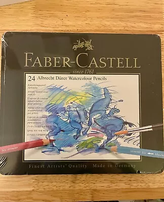 Faber-Castell Watercolor Colored Pencils- Set Of 24 • $5.10