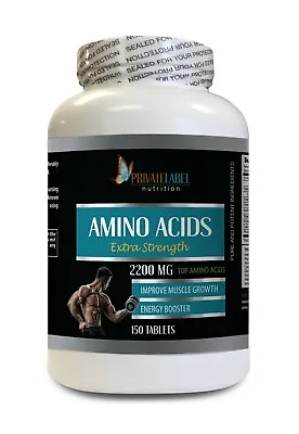 Muscle Best Muscle Building Supplements - AMINO ACIDS 2200MG - #1 Amino Acids 1B • $32.53