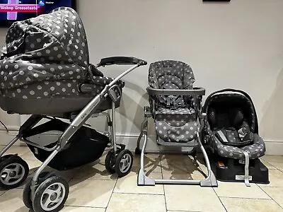 Mamas And Papas MPX Travel System/pram/carrycot/car Seat • £180