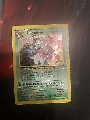 Pokémon TCG Meganium Neo Genesis 10/111 Holo Unlimited Holo Rare • $35