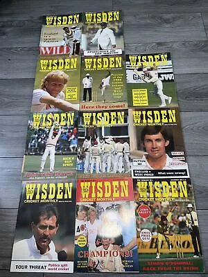 £13.99 • Buy WISDEN CRICKET MONTHLY Jan 88 - Dec 88 MAGAZINES Collection X 11 MISSING MARCH